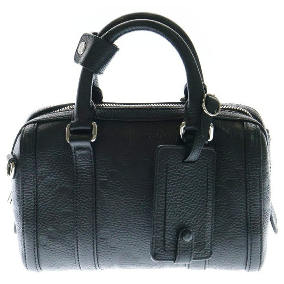 Gucci Jumbo GG Leather Duffle Shoulder Bag Black - Picture 1 of 6
